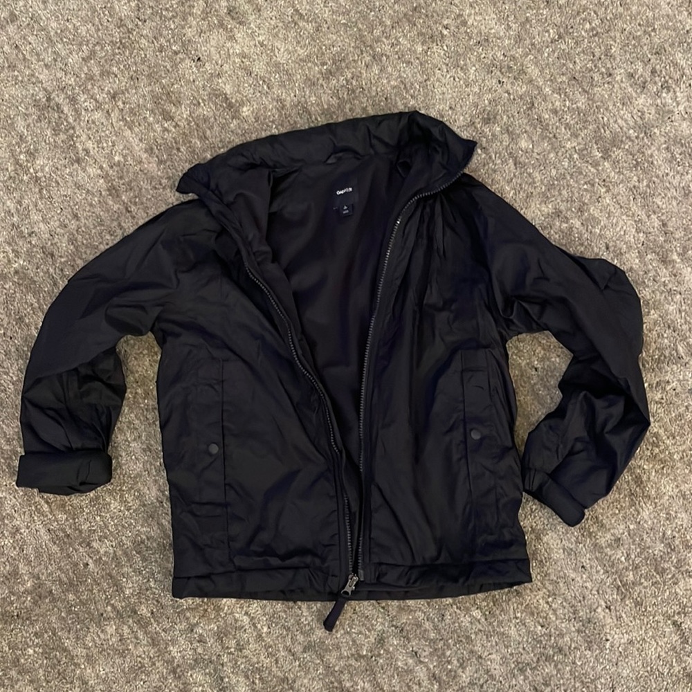 Gap Navy Fleece Lined Windbreaker Size L (10)